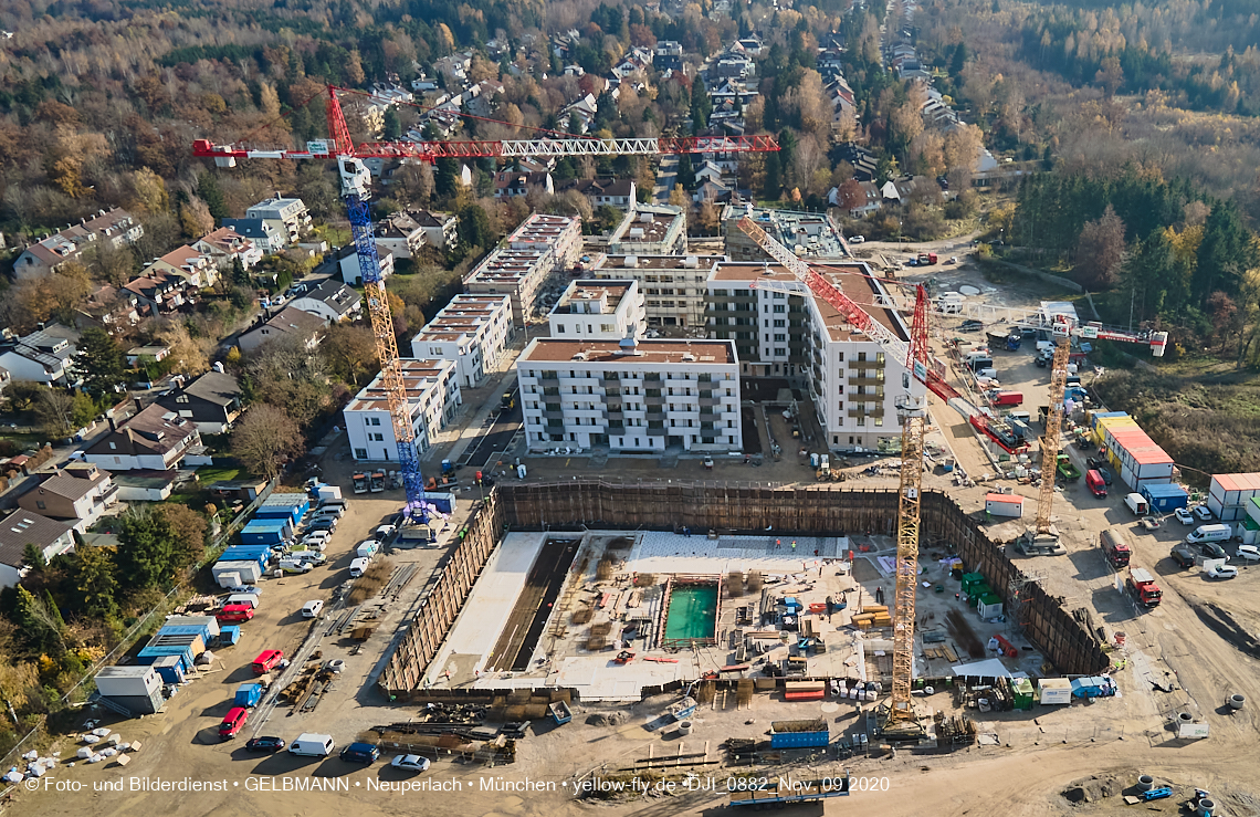 12.11./09.11.2020 - Piederstorfer Gelände und Alexisqaurtier am Karl-Marx-Ring in Neuperlach